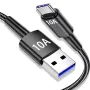 6A 120W USB-A to Type-C кабель для быстрой зарядки и передачи данных медный шнур длиной 1M/2M для iPhone 16 15 15 Plus для Huawei Mate XT для Xiaomi MIX Fold4 для Samsung Galaxy Z Fold6