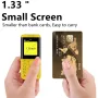 BM5310 Mini 2G GSM 1.33inch 3 SIM Card 3 Standby FM Radio Speed Dial bluetooth Dialer Auto Call Recorder Small Pocket Mobile Phone