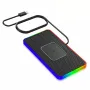 15W 10W 7.5W 5W Kablosuz Şarj Cihazı RGB Hızlı Kablosuz Şarj Pedi 1M Kablo ile Qi özellikli Akıllı Telefonlar için iPhone 15Pro Max/15 Pro/15 Plus/15 14 13 Huawei Mate60 Pro için Xiaomi 13pro için Airpods için