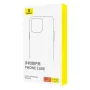 Baseus Simple Series Capa transparente para celular para iPhone 16 Pro Max, capa protetora à prova de choque com airbag para iPhone 16 Plus, capa de silicone TPU macio resistente a óleo