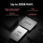 IIIF150 B3 Çift Ekran 20GB 256GB 6.6 inç 100MP Kamera 20MP Gece Görüşü 10800mAh 30W Hızlı Şarj NFC Helio G96 Android 14 IP68 IP69K Su Geçirmez 4G Dayanıklı Akıllı Telefon