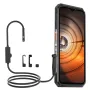 Ulefone 25 uSmart E02 HD 720P Mobile Phone Double Head Endoscope with Dual Camera 7 Dimmable LEDs IP67 Waterproof 2M Long for Devices with Usmart Expansion Connector for Ulefone Power Armor 18 18T 19 19T