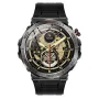 MK68 1,43 inch AMOLED-scherm Kompas Bluetooth-oproep Hartslagmeter Bloedzuurstofmeter Stresstest Vrouwen Gezondheid Slaapmonitoring Multisportmodi Muziek afspelen IP68 waterdicht smartwatch