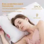 BLD06 Mini bluetooth 5.4 Speaker Bone Conduction Speaker White Noise Reduction Soundbar 3D Surround Stereo 400mAh Battery LED Screen Support TF Card Playback Sleeping-assisted Under Pillow Soundbar