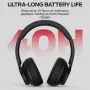 MONSTER Mission100 Gaming Headset Wireless bluetooth 5.4 Headphone 40mm Driver Unit AI Noise Cancelling 40H Playback Foldable 3.5MM AUX Over-ear Headphones