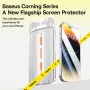 Miếng dán màn hình cường lực HD toàn màn hình Baseus Corning Series cho iPhone 15 15Plus 15Pro 15 Pro Max