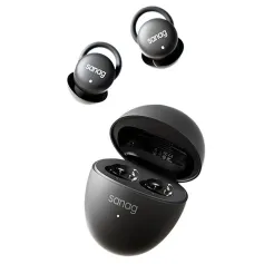 Sanag J20s Uyku Kulaklığı TWS bluetooth 5.4 Kulaklık 66+ Uyku Yardımı Beyaz Gürültü Sesi 24dB Fiziksel Gürültü Önleme Kulak Basıncı Olmadan Yan Uyku 27H Oynatma Profesyonel Uyku Kulaklıkları