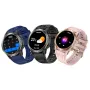 Weofly Explorer 1.43inch AMOLED Display AI Voice Assistant bluetooth Call Heart Rate Blood Pressure Blood Oxygen Monitor Sleep Monitoring Breathing Exercise Female Health Multi-sport Modes IP68 Waterproof Smart Watch
