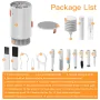 20-in-1 Multifunctional Digital Cleaning Tool Set Mobile Phone Headphones Laptop Keyboard Cleaning Brush Dust Removal Key Remover Multifunctional Cleaning Set