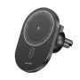 WEKOME WP-U207 15W Magnetic Wireless Charger Car Phone Holder Car Air Vent Fast Wireless Charging Bracket Stand for Smart Phones for iPhone 16 16 Pro 15 14 13 for Xiaomi 15pro for Samsung Galaxy Z Flip6