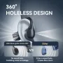 Sanag B21S AirFly Kemik İletimli Kulaklık bluetooth 5.4 Kulaklık HiFi Surround Stereo Derin Bas 360¡ã Esnek Düşük Gecikmeli Spor Boyun Bandı Kablosuz Kulaklık