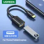 Cable adaptador OTG Ugreen US154 tipo C macho a USB 3.0 hembra para teléfono, portátil, tableta, disco U