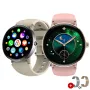 [World Premiere]Zeblaze Lily 2 1.2inch AMOLED Double Straps bluetooth Call Heart Rate Blood Pressure Blood Oxygen Monitor Sleep Monitoring Breathe Training Women's Health Multi-sport Modes IP68 Waterproof Smart Watch