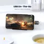 10A OTG USB 3.0 - Type-C Adaptörü USB Dişi - Type-C Erkek Hızlı Şarj Adaptörü OTG USB-C Xiaomi için Samsung Dizüstü Bilgisayar için