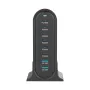[GaN Tech] Bakeey YMX-986 286W 8-Port USB PD Charger 2USB-A+6USB-C PD QC Fast Charging Desktop Charging Station EU Plug US Plug for iPhone 15 14 13 Pro for Xiaomi MIX Fold 4 for Samsung Galaxy Z Flip6 for Huawei Nova Flip