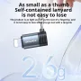 AWEI A11 Type-C Male to iP Female / iP Male to Type-C Female Adapter Converter for Phone Laptop Computer