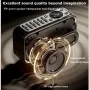 SANSUI F35 Wireless bluetooth Speaker Bass Diaphragm HiFi Sound Hands-free Calls 2400mAh Support TF Card USB 3.5mm AUX Payback Music Player Portable Subwoofer
