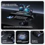Fone de ouvido para jogos Bluetooth EDIFIER HaloSpace 2.4G sem fio ANC - 45dB com cancelamento de ruído, áudio de alta resolução, duração da bateria de 50 horas, fones de ouvido para jogos de e-sports com fio