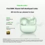 Xiaomi Redmi Buds 6 Pro TWS bluetooth Earbuds Wireless ANC Earphone 55dB Depth Noise Cancelling 3-Mic AI Call Noise Reduction Three Moving Coil 360° Surround Sound HD Audio 36H Playback Low Gaming Latency In-ear Sports Headphones