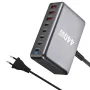[GaN Tech] Bakeey YMX-440W 440W 8-Port USB PD Charger 3USB-A+5USB-C PD QC Fast Charging Desktop Charging Station EU Plug US Plug for iPhone 15 14 13 Pro for Huawei Nova Flip for Xiaomi MIX Fold4 for MacBook Pro