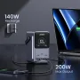 Ugreen PB770 300W 153.6Wh 48000mAh Handheld Power Bank External Digital Display Battery Power Supply with 1 Input & 5 Outputs Support PD3.1 Fast Charging for iPhone 15 14 13 Pro for Xiaomi Civi 4 Pro for Huawei Pura 70 Ultra