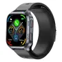 S18 2.01inch HD Screen Air Pump Airbag Type Voice Broadcast bluetooth Call Heart Rate Blood Pressure Blood Glucose Blood Lipid SpO2 Monitor Uric Acid Function Body Temperature Measurement SOS Emergency Call Multi-sport Modes Music Playback Smart Watch