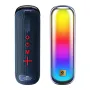 REMAX RB-M13 Bluetooth-högtalare Bärbar RGB-högtalare Dubbla 52 mm element Basmembran 3000 mAh Batteri TWS Stöd FM TF-kort AUX USB Uppspelning Trådlösa utomhushögtalare