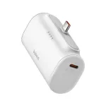 Baseus PPWCO5T 20W 17.64Wh 4900mAh Power Bank Plug-type External Battery Power Supply with 1 Input & 2 Outputs Support QC2.0 3.0 PD3.0 DCP AFC FCP SCP Fast Charging for iPhone 15 14 13 for Huawei Mate60 Pro for Samsung Galaxy S24 for Xiaomi 14pro