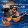 Sanag B60 ProMax True Bone Conduction oortelefoon Bluetooth 5.3 HiFi 3D stereo 64 GB geheugen IPX8 waterdichte sport nekband oortelefoon met microfoon