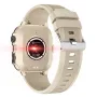 QX11 1.96inch HD Screen bluetooth Call Heart Rate Blood Pressure SpO2 Monitor Breath Training SOS Sleep Monitoring Multi-sport Modes Music Playback 3ATM Waterproof Smart Watch