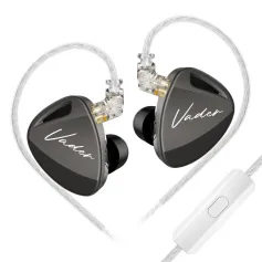 KZ Vader Kablolu Kulaklık Üçlü Sürücü Dinamik HiFi Monitör Ayar Anahtarları Stereo 3.5mm Kulak İçi Kulaklık Kulak İçi Kulaklıklar