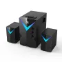 BlitzWolf®BW-GT2 Computer Speaker 20W with 2.1 Channel Combination Speakers Powerful Bass Dazzling Light bluetooth Version Multiple Connections