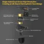 KZ Merga Wired Earphone Double Dynamic Drivers Quad Driver HiFi Bass Tuning Music 3.5mm In-ear Headphone Earbuds