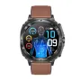 ET492 1.43inch AMOLED Display ECG Micro-physical Examination Non-invasive Blood Sugar Uric Acid and Lipid Function bluetooth Call Heart Rate Blood Pressure Blood Oxygen Monitor Sleep Monitoring Multi-sport Modes Music Playback IP68 Waterproof Smart Watch