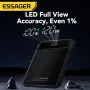 Essager PB905 120W 18,5Wh 20000mAh LED Display Digital Power Bank Cabo Tipo C + IP integrado Fonte de alimentação de bateria externa com 2 entradas e 5 saídas Suporte PD2.0 QC3.0 FCP SPC AFC Carregamento rápido para iPhone 16 Pro 15 14 Pro Max para Huawei