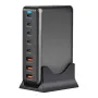 [GaN Tech] Bakeey YMX-440W 440W 8-Port USB PD Charger 3USB-A+5USB-C PD QC Fast Charging Desktop Charging Station EU Plug US Plug for iPhone 15 14 13 Pro for Huawei Nova Flip for Xiaomi MIX Fold4 for MacBook Pro