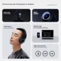 Fone de ouvido para jogos Bluetooth EDIFIER HaloSpace 2.4G sem fio ANC - 45dB com cancelamento de ruído, áudio de alta resolução, duração da bateria de 50 horas, fones de ouvido para jogos de e-sports com fio