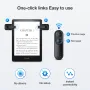 Bakeey SPT-2 2 Clips Remote Control Page Turner Forward & Backward Page Turner Video Recording Remote Triggers for Kindle Paperwhite Scribe Oasis for Ipad Reading for Kobo Surface Comics