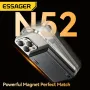 ESSAGER ES-D017 20W 10000mAh Magnetic Power Bank Digital Display External Battery Power Supply with 1 Input & 2 Outputs Fast Charging for iPhone 16 16 Pro 15 14 13 Pro Max for Samsung Galaxy Z Flip6 for Xiaomi 15pro for Huawei Mate XT