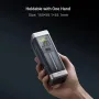 XIAOMI CUKTECH P23 210W 90Wh 25000mAh Power Bank with 1.54inch Display Battery Power Supply Station with 2 Inputs & 3 Outputs Support QC3.0 PD3.0 3.1 FCP PPS Fast Charging for iPhone 16 Pro for Samsung Galaxy Z Flip6 for Xiaomi MIX Fold4 for Huawei Mate