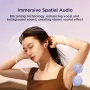 JOYROOM BC1 TWS bluetooth 5.3 Hörlurar HiFi Stereo Bas AAC SBC Ljud ANC Brusreducerande Ultralåg Spellatens In-ear Sporthörlurar med Mikrofon