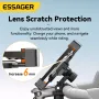 ESSAGER ES-ZJ28 Universal Bike Phone Holder Handlebar/Rearview Mirror Mount Bracket 360° Rotation for 4.7-6.7inch Mobile Phone Stand Shockproof Bracket