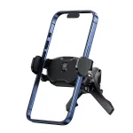 USAMS ZJ077 Mini Black Car Phone Holder Air Vent for 4.7-6.9inch Mobile Phone One-button Locking 360° Sphere Mount Stand