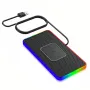 15W 10W 7.5W 5W Kablosuz Şarj Cihazı RGB Hızlı Kablosuz Şarj Pedi 1M Kablo ile Qi özellikli Akıllı Telefonlar için iPhone 15Pro Max/15 Pro/15 Plus/15 14 13 Huawei Mate60 Pro için Xiaomi 13pro için Airpods için