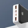 LDNIO PQ27 65W 77Wh 20000mah 77Wh Digital Display Power Bank External Battery Power Supply with 2 Inputs & 3 Outputs Support QC5/4+/3+/3.0 PD3.0 PPS SCP FCP SCP AFC PPS VOOC Fast Charging for iPhone 15 14 13 for Huawei Pura 70 Ultra for Samsung Galaxy S24