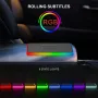 15W 10W 7.5W 5W Kablosuz Şarj Cihazı RGB Hızlı Kablosuz Şarj Pedi 1M Kablo ile Qi özellikli Akıllı Telefonlar için iPhone 15Pro Max/15 Pro/15 Plus/15 14 13 Huawei Mate60 Pro için Xiaomi 13pro için Airpods için