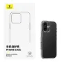Custodia protettiva per cellulare Baseus Simple Series Airbag, trasparente, con retro trasparente, per iPhone 16, 16 Plus, 16 Pro e 16 Pro Max