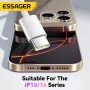 ESSAGER ES-X52 3A 60W Type-C - Type-C кабель PD3.0 QC4.0/3.0 FCP быстрая зарядка передача данных луженый медный сердечник линия 1 м длиной для iPhone 16 16 Pro 15 15 Pro Max для Huawei Mate XT для Xiaomi MIX Fold4 для Samsung Galaxy Z Flip6