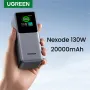 Ugreen Nexode PB721 130W 20000mAh Paparan Skrin Pintar Bank Kuasa Bekalan Kuasa Bateri Luaran dengan 1 Input & 3 Output Menyokong Pengecasan Pantas PD3.0 untuk iPhone 16 15 Pro 14 13 Pro Max untuk Huawei Mate XT untuk Xiaomi 15pro