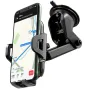 HOCO CA76 Universal Car Phone Holder Adjustable GPS Mount Stand for iPhone 16 16 Pro 15 14 13 Pro Max for Huawei Mate XT for Xiaomi 15pro for Samsung Galaxy Z Flip6